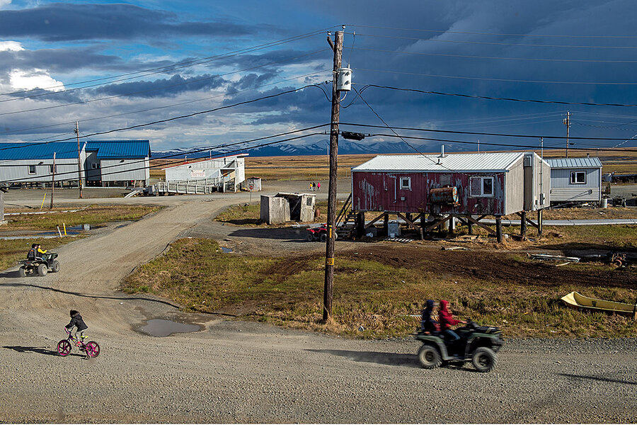 Climate change is threatening to erase Quinhagak, Alaska from the map